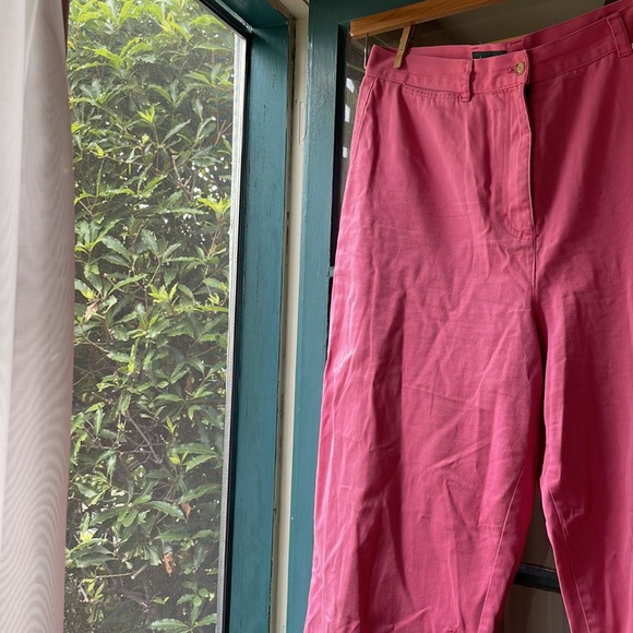 lauren by ralph lauren pink cullote pants - Picture 7 of 7